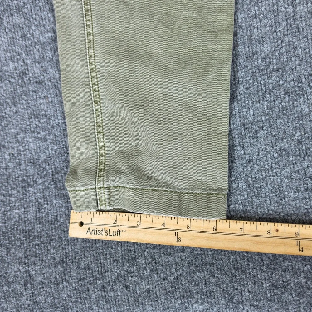 Polo Ralph Lauren Quin Boyfriend Chino Pants Olive Green Womens Tag 4 Act 29x28